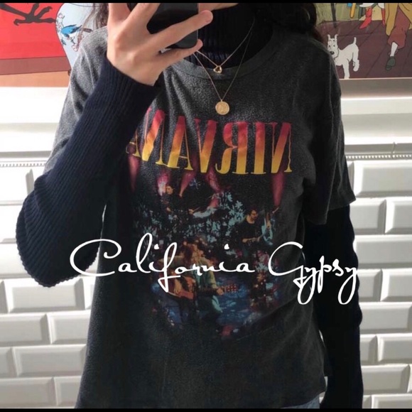 Nirvana Music Band Oversized T-shirt - Picture 11 of 14